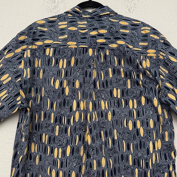 Cooke Street Honolulu Short Sleeve Surfboard Print Hawaiian Shirt Size XL - Picture 6 of 11